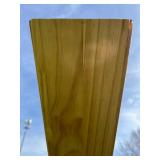 2 Pieces of Beautiful Wooden Slat Wall Panels - Oak Natural Color - not perfect sm blemishes on ends *Multi Lot, each bid will be Multiplied by the amount in the lot ( x8)*