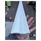 Bundle of 4 Beautiful Composite Crown Molding Pieces 3” x 7’ - Not Perfect