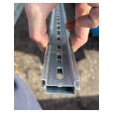 Pair of Metal Gauge Tracks 1” x ¼” x 6’
