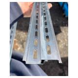 Pair of Metal Gauge Tracks 1” x ¼” x 6’