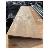 Large Faux Wooden Walnut Color’d & Styled Shelve 14” x 48”