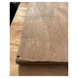 Large Faux Wooden Walnut Color’d & Styled Shelve 14” x 48”