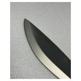 Beautiful Steel Curved Blade - Pirate Style Era - Wood & Gold Handle 11” Blade