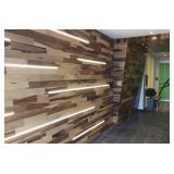 Richelieu Hardware Aluminum Profile 5/8' Recessed Black - NoLED included - Cut to Size - Use in any space