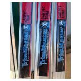 Bundle of 5 Trimmaster 6’ Aluminum Carpet Trim w/Screw Nails - Chrome