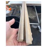 Bundle of 5 Performance Accessories Brown 5/8 in. T x 3/4 in. W x 94-1/2 in. L Laminate Quarter Round Molding