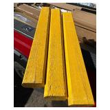 Bundle of Three, 2” x 3” x 3’  Solid Wooden Mini Posts - use for Chucks, Barriers, Etc Be Creative