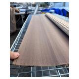 48 in. x 48 in. Oak Sheet Panel Curvable - Column Cover, Bar , wall decor etc