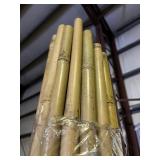 Extra Large Pieces of Bundle of 8’ Bamboo - Great Utility