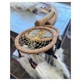 Beautiful Tan Extra Large Dream Catcher w/ minis - Hangs around 38”