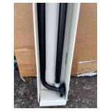 66'-120' French Curtain Rod Black - Threshold™: Steel, Single Rod, Antiqued Finish, 50lb Capacity