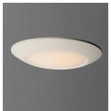 Diverse 9 In. LED Light Bulb Included Flush Mount 4000K