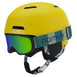 Quality Giro Crue Kids Snow Helmet Goggle Combo - (Combo) Namuk Gold Northern Lights - Size Small *See images Colors More Dull in Person*