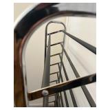 Large Rolling Shoe Rack - Great Display or Storage Piece - Solid built - Assembled 5.5’ , 10 Racks