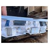 Classic Semi-Frameless 3/16-inch Glass Sliding Shower Door 60” x 72” - Silver *Retails $375* - no box