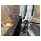 Classic Semi-Frameless 3/16-inch Glass Sliding Shower Door 60” x 72” - Silver *Retails $375* - no box