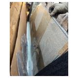 Classic Semi-Frameless 3/16-inch Glass Sliding Shower Door 60” x 72” - Silver *Retails $375* - no box