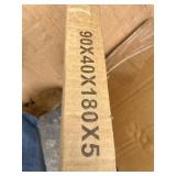 Storage Shelves Metal Garage Shelving Units, 5 Tier Metal Adjustable Shelving Racks for Basement Garage Warehouse Kitchen Pantry Closet, 6’H X34''W X15''D