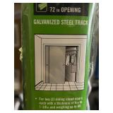 72 in. Steel Sliding Door Set - Kit no Doors