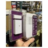 Globe Electric Heath Zenith SL-7368-02 Wireless Entry Alert Chime,White, Multi-function Kit