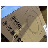 Diverse 9 In. LED Light Bulb Included Flush Mount 4000K