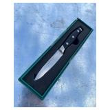 linoroso Paring Knife 3.5 inch Small Kitchen Knife with Elegant Gift Box, Sharp Forged German Carbon Stainless Steel Fruit Knife, Full Tang, Ergonomic Handle-Classic Series