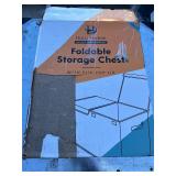 Hula Home Storage Chest WITH FLIP-TOP LID Your Key to a Well Rounded Foldable Storage Chest WITH FLIP-TOP LID (2 Pack)