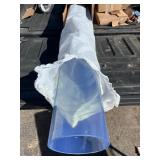 4’ x 6 ½” Thick Plexiglass Large Tube - Great for a Unique Project - See images