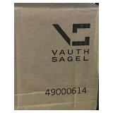 Cornerstone Maxx 2 Tray Blind Corner Swing-Out Organizer for Left Hinged Doors, Scalea, Min Opening W 21' Face Frame / 22-1/8' Frameless, Inst H 25-9/16' to 33-3/16', Platinum / Maple - TRAYS ONLY, Ha