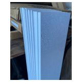 Bundle of 9 white Tongue and Groove Slats 3’ x 6” each