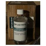 Box of 6 FLEETRITE Pag Super Premium 46 Viscosity 8 oz Bottles of Lubricant - Non Hazardous