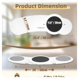 Slide Transfer Board with 360 Rotating Turntable,Sliding Board from Wheelchair to Bed/Car,360 Disc Make Transfers Easier,Heavy-Duty Sliding Board for Patient Senior, Reach More, Move Easier Slide Transfer Board with 360 Rotating Turntable,Sliding Board from Wheelchair to Bed/Car,360 Disc Make Transfers Easier,Heavy-Duty Sliding Board for Patient Senior, Reach More, Move Easier