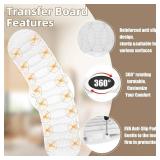 Slide Transfer Board with 360 Rotating Turntable,Sliding Board from Wheelchair to Bed/Car,360 Disc Make Transfers Easier,Heavy-Duty Sliding Board for Patient Senior, Reach More, Move Easier Slide Transfer Board with 360 Rotating Turntable,Sliding Board from Wheelchair to Bed/Car,360 Disc Make Transfers Easier,Heavy-Duty Sliding Board for Patient Senior, Reach More, Move Easier