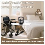 Slide Transfer Board with 360 Rotating Turntable,Sliding Board from Wheelchair to Bed/Car,360 Disc Make Transfers Easier,Heavy-Duty Sliding Board for Patient Senior, Reach More, Move Easier Slide Transfer Board with 360 Rotating Turntable,Sliding Board from Wheelchair to Bed/Car,360 Disc Make Transfers Easier,Heavy-Duty Sliding Board for Patient Senior, Reach More, Move Easier