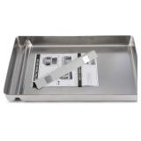 Stainless Steel Reusable Litter Tray Compatible with Petsafe Scoop-Free Self-Cleaning Cat Litter Boxes - Never Absorbs Odor, Stains, or Rusts (Stainless Steel Litter Tray) Stainless Steel Reusable Litter Tray Compatible with Petsafe Scoop-Free Self-Cleaning Cat Litter Boxes - Never Absorbs Odor, Stains, or Rusts (Stainless Steel Litter Tray)