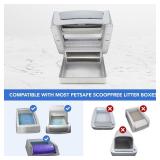 Stainless Steel Reusable Litter Tray Compatible with Petsafe Scoop-Free Self-Cleaning Cat Litter Boxes - Never Absorbs Odor, Stains, or Rusts (Stainless Steel Litter Tray) Stainless Steel Reusable Litter Tray Compatible with Petsafe Scoop-Free Self-Cleaning Cat Litter Boxes - Never Absorbs Odor, Stains, or Rusts (Stainless Steel Litter Tray)