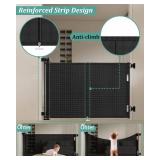 59 inch Retractable Baby Gates 42 inch Tall, Retractable Gate with Reinforced Strip Design to Prevent Crawling Through, 5 FT Retractable Dog Gate for Stairs, Doorways, Hallways, Indoor/Outdoor 59 inch Retractable Baby Gates 42 inch Tall, Retractable Gate with Reinforced Strip Design to Prevent Crawling Through, 5 FT Retractable Dog Gate for Stairs, Doorways, Hallways, Indoor/Outdoor