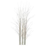 4' LED Lighted White Birch Twig Tree Cluster Christmas Decoration 4' LED Lighted White Birch Twig Tree Cluster Christmas Decoration