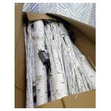 4' LED Lighted White Birch Twig Tree Cluster Christmas Decoration 4' LED Lighted White Birch Twig Tree Cluster Christmas Decoration