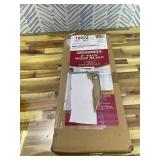 LOTUS & WINDOWARE Cordless 2-inchFaux Wood Blind 16' Wide x 72' Long,(Soft White-Antique White),Smooth, Room Darkening, Horizontal Blinds for Living Room, Bedroom, Interior Door Windows - 16 x 72,Sof LOTUS & WINDOWARE Cordless 2-inchFaux Wood Blind 16' Wide x 72' Long,(Soft White-Antique White),Smooth, Room Darkening, Horizontal Blinds for Living Room, Bedroom, Interior Door Windows - 16 x 72,Sof