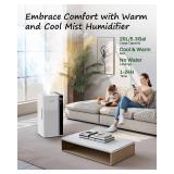 Retails for $140! Mifasol Humidifier Large Room Warm and Cool Mist, 5.3Gal/20L Humidifiers for Home 1500 sq ft, Double Nozzles Whole House Humidifier, Humidifiers for Bedroom Plants Office Commercial Retails for $140! Mifasol Humidifier Large Room Warm and Cool Mist, 5.3Gal/20L Humidifiers for Home 1500 sq ft, Double Nozzles Whole House Humidifier, Humidifiers for Bedroom Plants Office Commercial