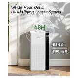 Retails for $140! Mifasol Humidifier Large Room Warm and Cool Mist, 5.3Gal/20L Humidifiers for Home 1500 sq ft, Double Nozzles Whole House Humidifier, Humidifiers for Bedroom Plants Office Commercial Retails for $140! Mifasol Humidifier Large Room Warm and Cool Mist, 5.3Gal/20L Humidifiers for Home 1500 sq ft, Double Nozzles Whole House Humidifier, Humidifiers for Bedroom Plants Office Commercial