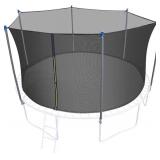 Retails for $120! 10/12/14/16FT Trampoline Replacement Enclosure Net with Universal Trampoline Replacement Enclosure Poles and Hardware 2.0 Retails for $120! 10/12/14/16FT Trampoline Replacement Enclosure Net with Universal Trampoline Replacement Enclosure Poles and Hardware 2.0