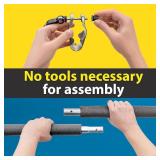 Retails for $120! 10/12/14/16FT Trampoline Replacement Enclosure Net with Universal Trampoline Replacement Enclosure Poles and Hardware 2.0 Retails for $120! 10/12/14/16FT Trampoline Replacement Enclosure Net with Universal Trampoline Replacement Enclosure Poles and Hardware 2.0