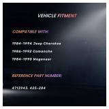 4713943 18.5'-20.7' Adjustable Lower Steering Column Intermediate Shaft with U Joint Fit For 1984-1994 Jeep Cherokee, Fit For 1986-1992 Comanche, Fit For 1984-1990 Wagoneer, Replace# 425-284 4713943 18.5'-20.7' Adjustable Lower Steering Column Intermediate Shaft with U Joint Fit For 1984-1994 Jeep Cherokee, Fit For 1986-1992 Comanche, Fit For 1984-1990 Wagoneer, Replace# 425-284