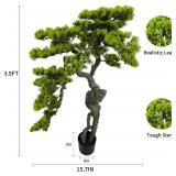 Retails for $120! 3.5ft 43in Artificial Bonsai Tree Juniper Faux Plants Indoor Big Fake Plants Decor with Ceramic Pots for Home Table Office Desk Bathroom Shelf Bedroom Living Room Farmhouse Decoratio Retails for $120! 3.5ft 43in Artificial Bonsai Tree Juniper Faux Plants Indoor Big Fake Plants Decor with Ceramic Pots for Home Table Office Desk Bathroom Shelf Bedroom Living Room Farmhouse Decoratio