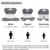 Ergonomic Chair Back Support Office Chair Lumbar Suppor for Good Posture Correction, Back Support for Floor Seat, Work from Home, Office Ergonomic Chair Back Support Office Chair Lumbar Suppor for Good Posture Correction, Back Support for Floor Seat, Work from Home, Office