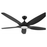 Newday 60 inch Black Ceiling Fan with Light Remote Control, Dimmable 3 CCT LED Ceiling Fans with Lights, 6 Speeds Reversible DC Motor Modern Ceiling Fan for Living Room Bedroom Indoor Outdoor Newday 60 inch Black Ceiling Fan with Light Remote Control, Dimmable 3 CCT LED Ceiling Fans with Lights, 6 Speeds Reversible DC Motor Modern Ceiling Fan for Living Room Bedroom Indoor Outdoor