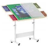 Wooden Puzzle Table with Cover and Drawers 1500 Piece Puzzle Board with 360 Rotating Wheels | Lightweight & Portable Jigsaw Puzzle Organizer for Adults and Kids, 34.7 x 26.6 Wooden Puzzle Table with Cover and Drawers 1500 Piece Puzzle Board with 360 Rotating Wheels | Lightweight & Portable Jigsaw Puzzle Organizer for Adults and Kids, 34.7 x 26.6
