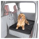 Ruff Liners Dog Bed for Car Back Seat, Medium Black As Seen on Shark Tank Fits Medium Seat Extender Non-Slip Base, Waterproof Cover, Machine-Washable Dog Mat for Car with Rebound Foam Comfort Ruff Liners Dog Bed for Car Back Seat, Medium Black As Seen on Shark Tank Fits Medium Seat Extender Non-Slip Base, Waterproof Cover, Machine-Washable Dog Mat for Car with Rebound Foam Comfort